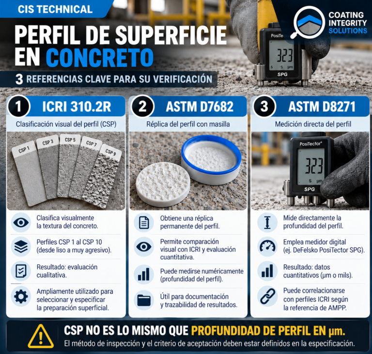 CIS TECHNICAL N°1 | Perfil de superficie en concreto: 3 referencias clave para su verificación